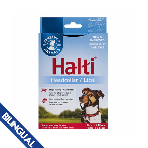 CofA - Halti - Headcollar - Black - Size 1