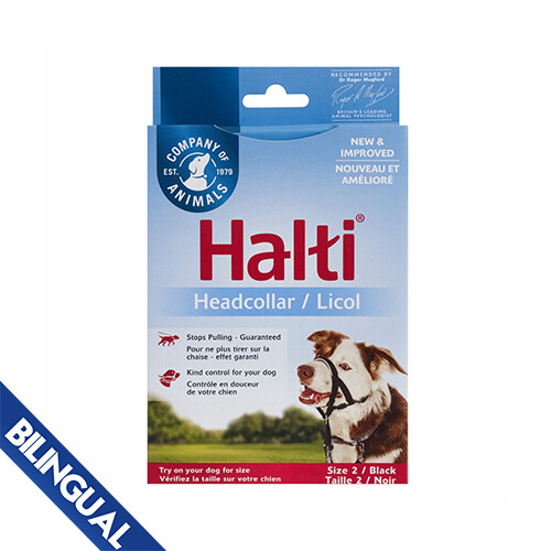 CofA - Halti - Headcollar - Black - Size 2