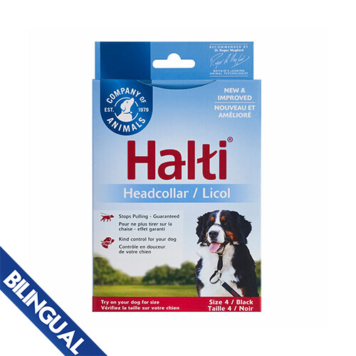 CofA - Halti - Headcollar - Black - Size 4