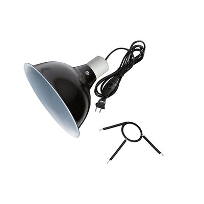 Zilla - Dome Reflector Black Ceramic Bx 8.5"