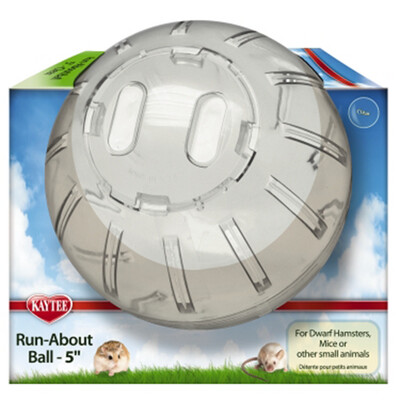 Kaytee® Run-About Ball 5" Clear