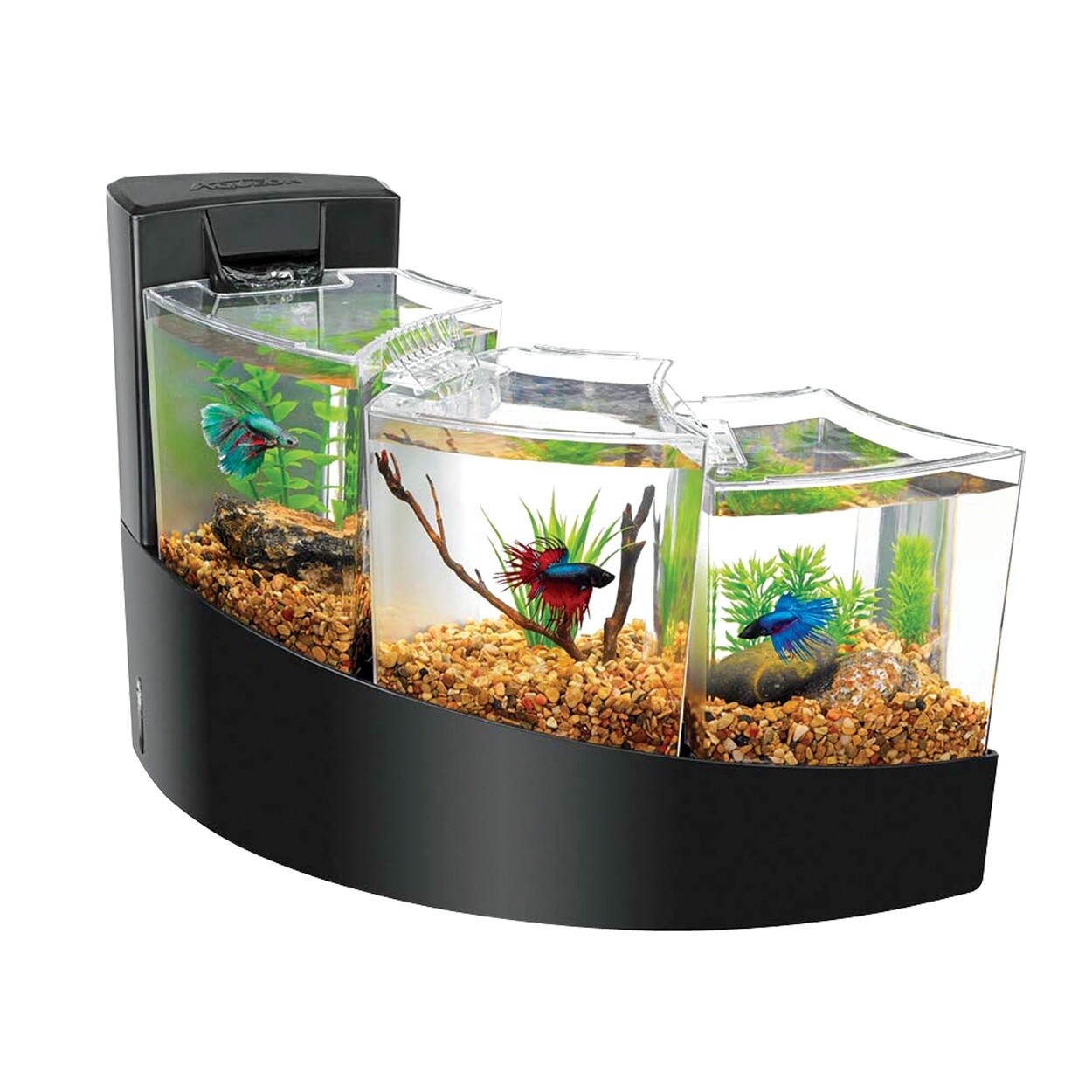 Aqueon - Betta Falls Black