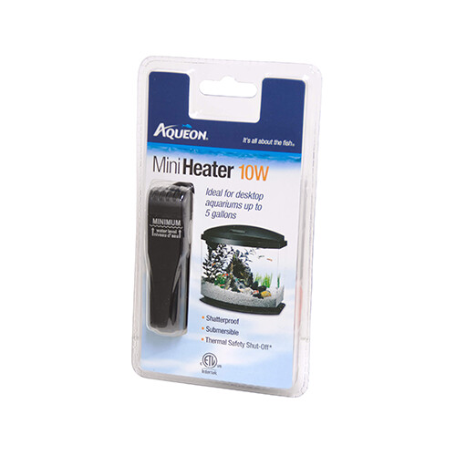 Aqueon - Mini Fish Tank Heater - 10W (up to 5 gallon)