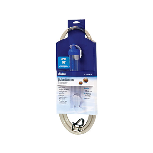 Aqueon - Siphon Vacuum Gravel Cleaner - Large - 10&quot;
