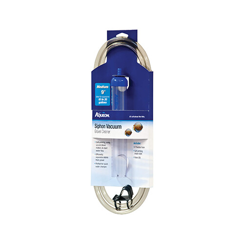 Aqueon - Siphon Vacuum Gravel Cleaner - Med - 9&quot;