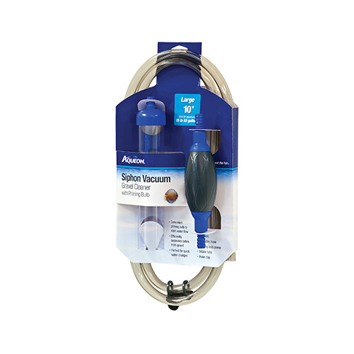 Aqueon - Siphon Vacuum Gravel Cleaner w/Priming Bulb