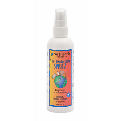 earthbath 3-in-1 Deodorizing Spritz Mango Tango 8 oz