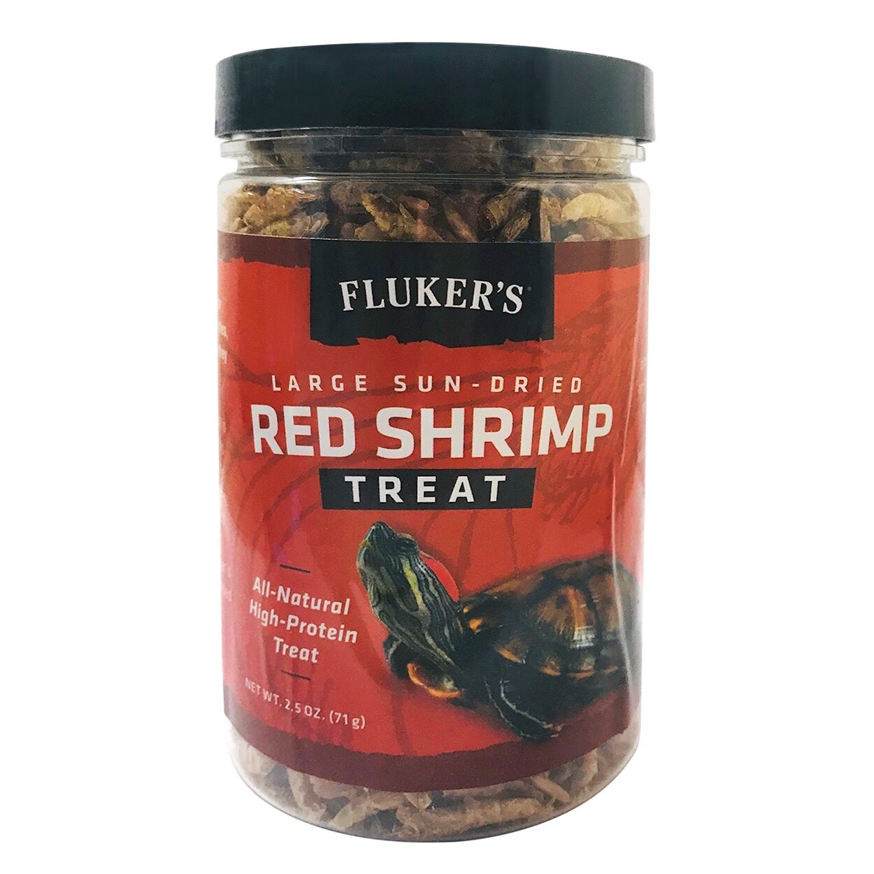 Flukers - Sun-Dried Large Red Shrimp Treat - 2.5 oz