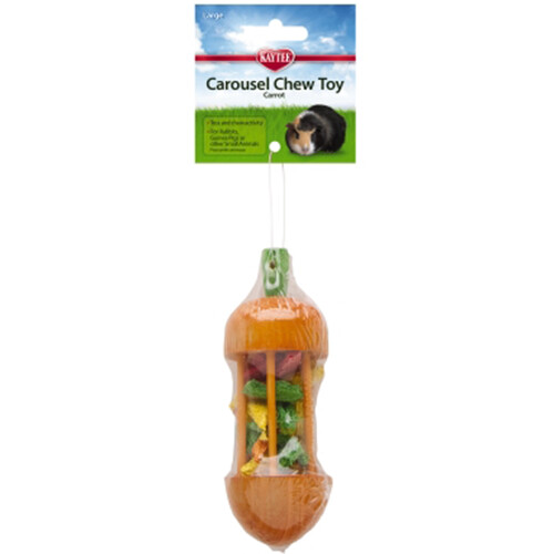 Kaytee - Carousel Chew Toy - Carrot