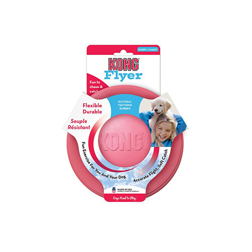 Kong - Puppy Flyer Disc Dog Toy