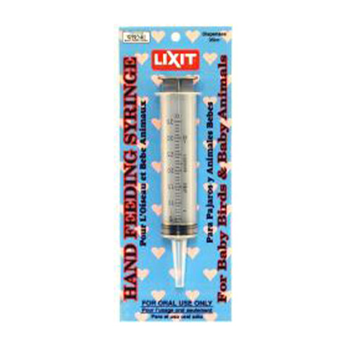 Lixit - Hand Feeding Syringe - 35cc