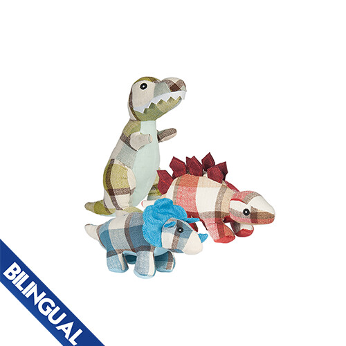 Multipet - Plaidosaurs Dog Toy