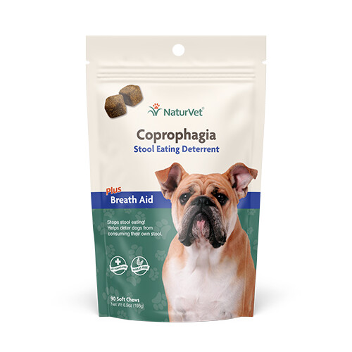 NaturVet® Coprophagia Stool Eating Deterrent Soft Chews (90 ct)