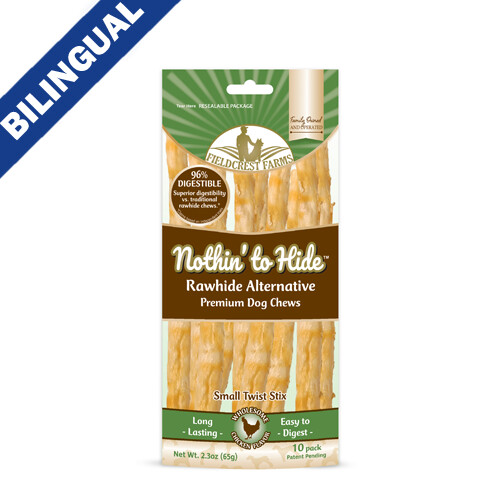 Nothin&#39; to Hide™ Chicken Twist Stix Small (10 Pack)