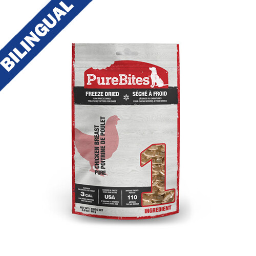 PureBites® Chicken Breast Freeze-Dried Dog Treat 85 gm