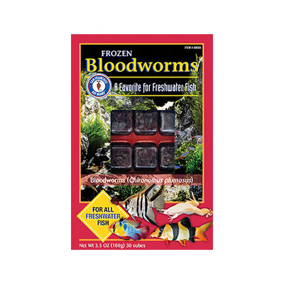 San Francisco Bay Brand® Bloodworms Frozen Fish Food Cubes 3.5 oz