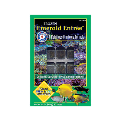 San Francisco Bay Brand® Emerald Entrée™ Frozen Fish Food Cubes 3.5 oz