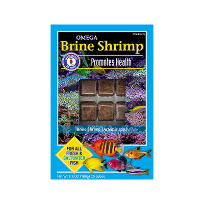 San Francisco Bay Brand® Omega Brine Shrimp Frozen Fish Food Cubes 3.5 oz