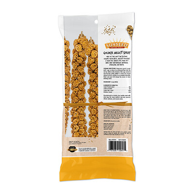Sunseed® Golden Millet Spray Natural Treat 4 oz Bag (7 ct)