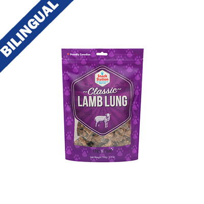 This &amp; That® Snack Station Lamb Lung Treat for Dogs 150g