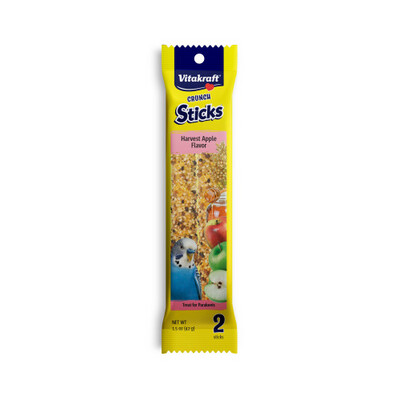 Vitakraft® Crunch Sticks Harvest Apple Flavor Treat for Parakeets 1.5 oz