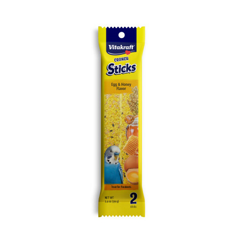 Vitakraft® Crunch Sticks Egg &amp; Honey Flavor Treat for Parakeets 1.4 oz