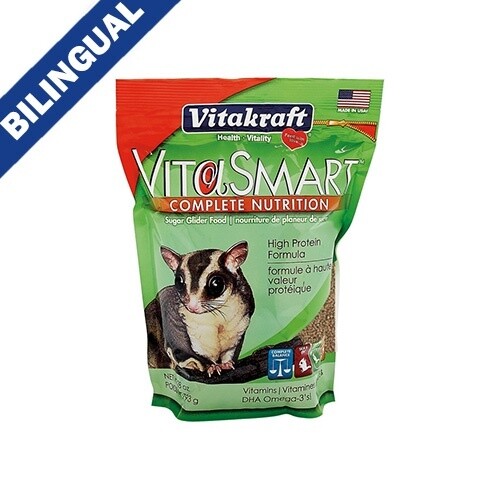 Vitakraft® VitaSmart® Complete Nutrition High Protein Formula Sugar Glider Food 28 oz