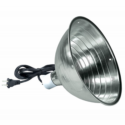 Zilla® Dome Reflector Silver Ceramic 8.5"