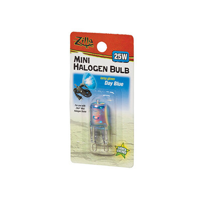 Zilla - Mini Halogen Bulb - Blue - 25W
