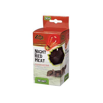 Zilla® Incandescent Bulbs Night Red 50 W