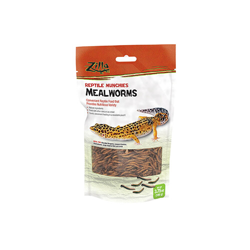 Zilla® Reptile Munchies Mealworms 3.75 oz