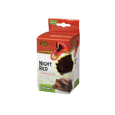 Zilla® Incandescent Spot Bulbs Night Red 50 W