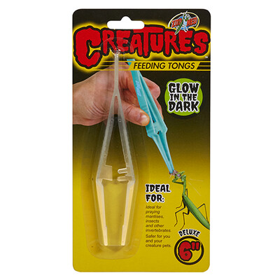 ZooMed - Creatures - Feeding Tongs - Glow in the Dark