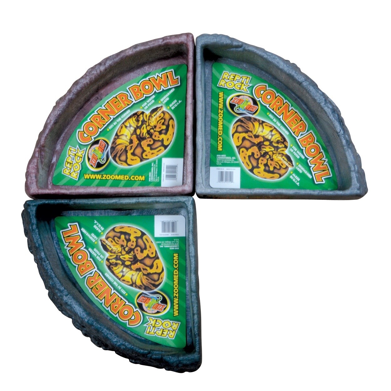 Repti Rock Corner Bowl - X-Large