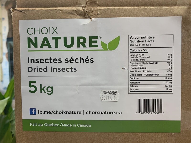 Choix Nature Dried Insects - 5kg