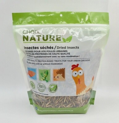 CHOIX NATURE WHOLE DRIED INSECTS - 450 G