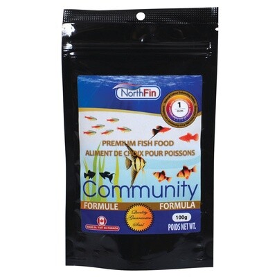 Northfin - Community Formula - 1 mm Sinking Pellets - 100 g