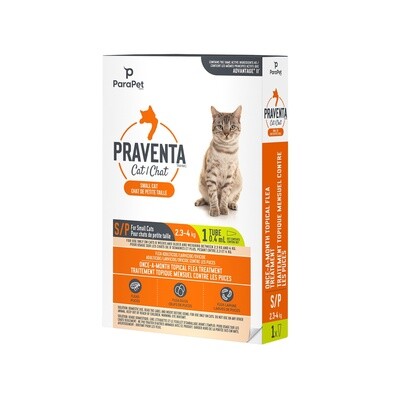 Parapet Praventa for Small Cats - 1 Tubes
