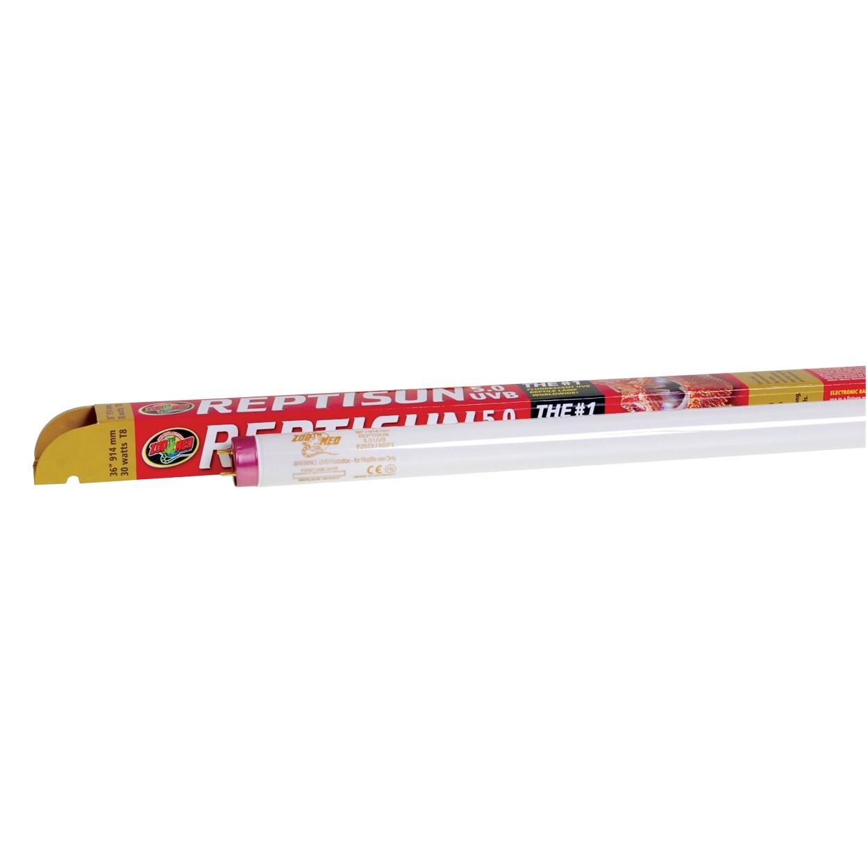 ZooMed - ReptiSun 5.0 T8 UVB Fluorescent Lamp - 25 W - 36&quot;