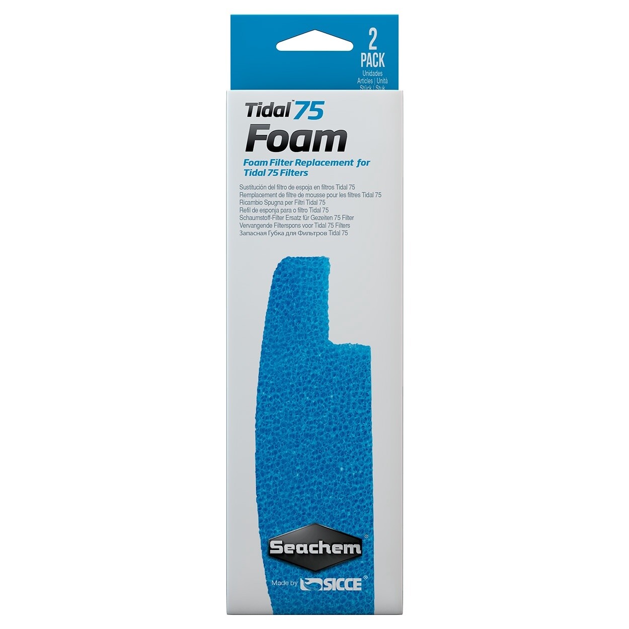 Seachem - Tidal 75 Foam - 2 pk