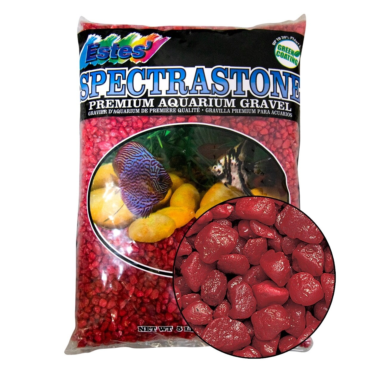 Estes - Special Spectrastone Gravel - Red - 5 lb