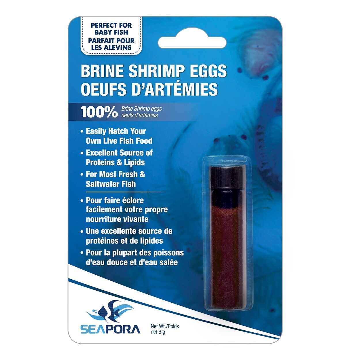 Seapora -Brine Shrimp Eggs - 6g