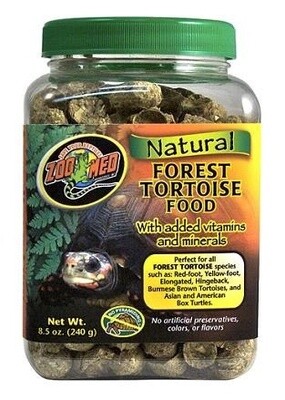 Zoo Med-Natural Forest Tortoise Food 8.5oz