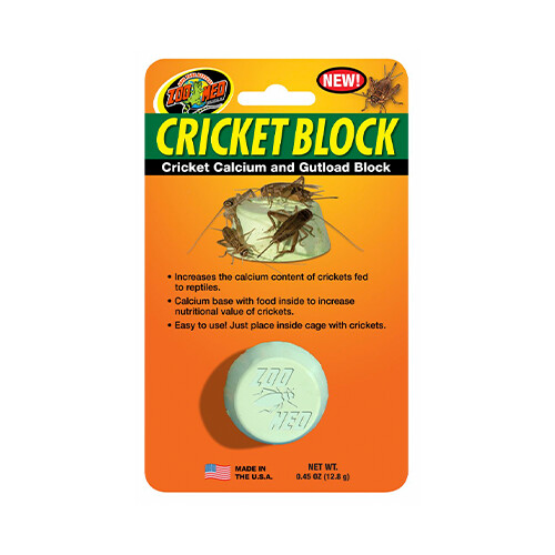 Zoo Med™ Cricket Block Cricket Calcium and Gutload Block