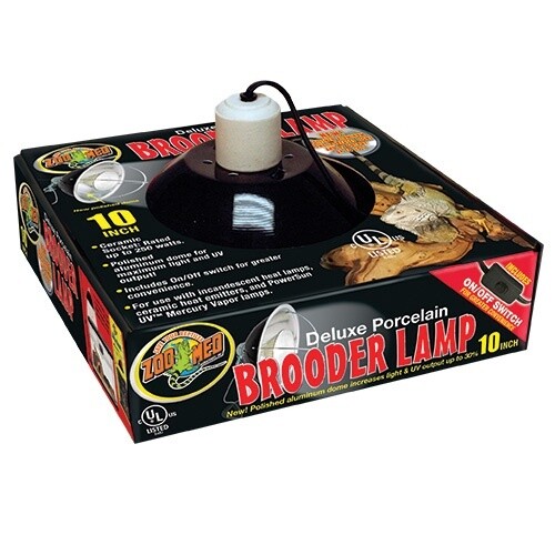 Zoo Med™ Deluxe Porcelain Clamp Lamp 10&quot;