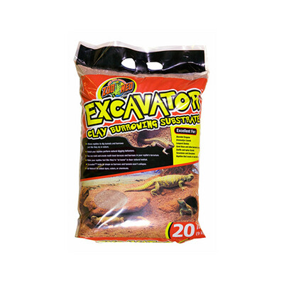 ZooMed - Excavator Clay Burrowing Substrate - 20lb