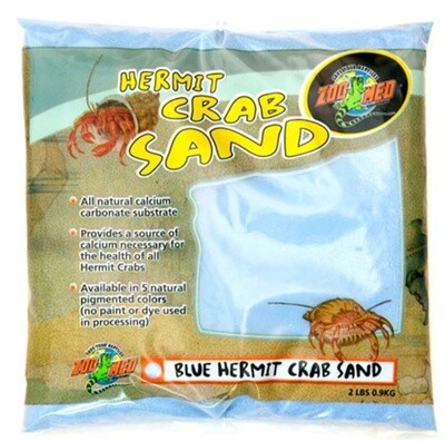 Zoomed - Hermit Crab Sand - Blue - 2lbs