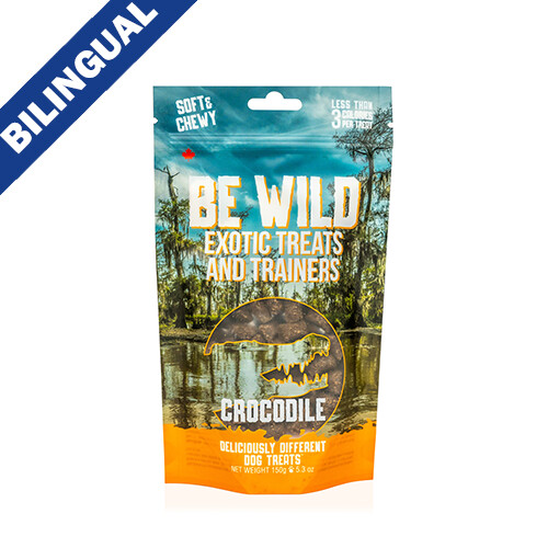 This &amp; That® Be Wild™ Exotic Treats and Trainers Crocodile Soft &amp; Chewy Dog Treat 150gm