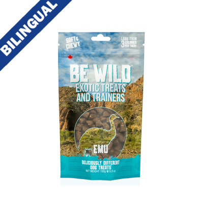 This &amp; That® Be Wild™ Exotic Treats and Trainers Emu Soft &amp; Chewy Dog Treat 150gm