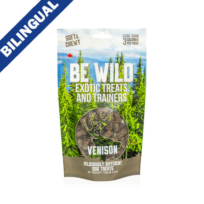This &amp; That® Be Wild™ Exotic Treats and Trainers Venison Soft &amp; Chewy Dog Treat 150gm